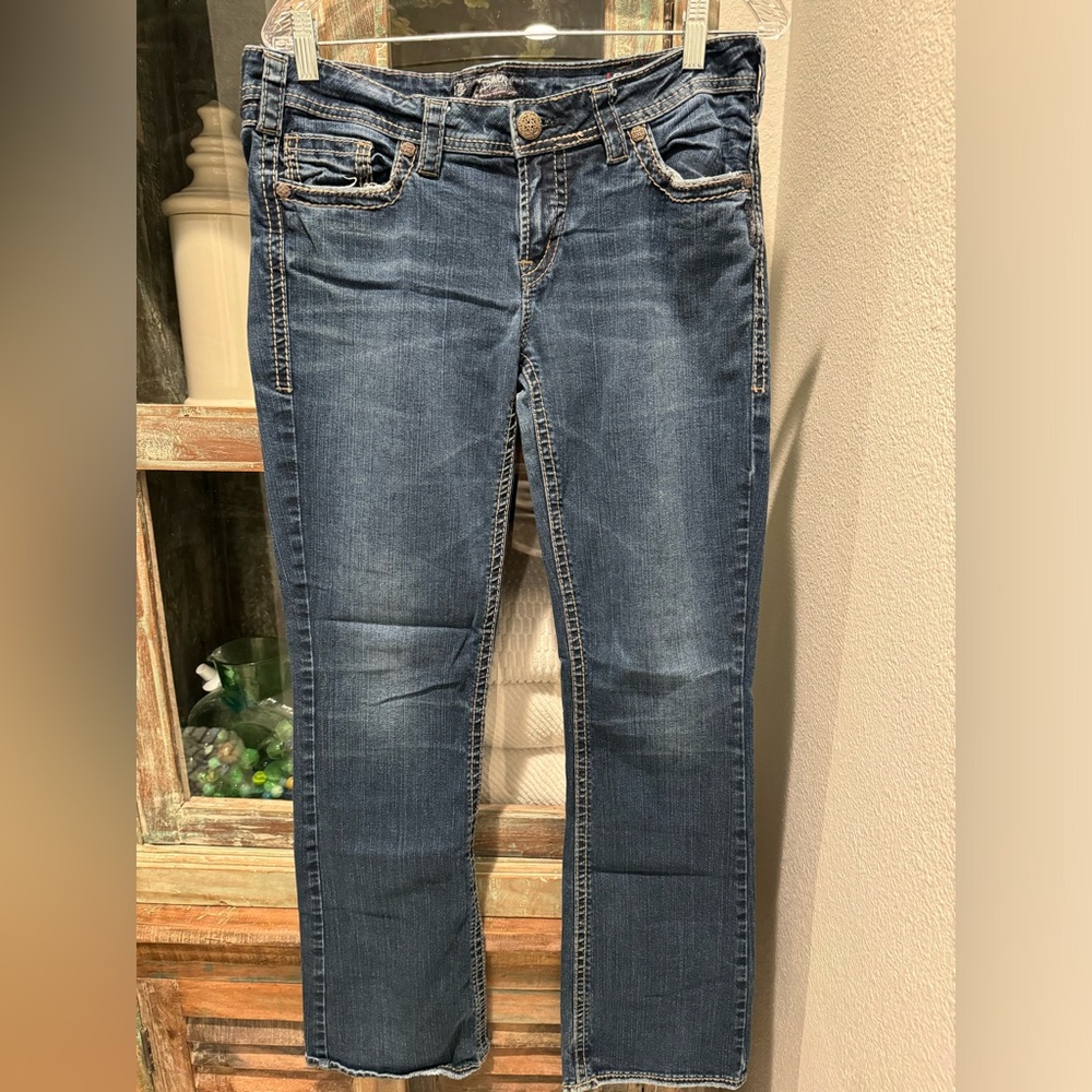 Silver Jeans Silver Aiko Mid Slim Boot Jeans Women’s Size W32/L33